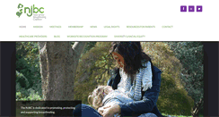 Desktop Screenshot of breastfeedingnj.org